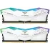 TEAM T-FORCE DELTA RGB 16GB 8000MHz DDR5 Gaming RAM White